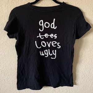 Atmosphere God Loves Ugly T Shirt Medium